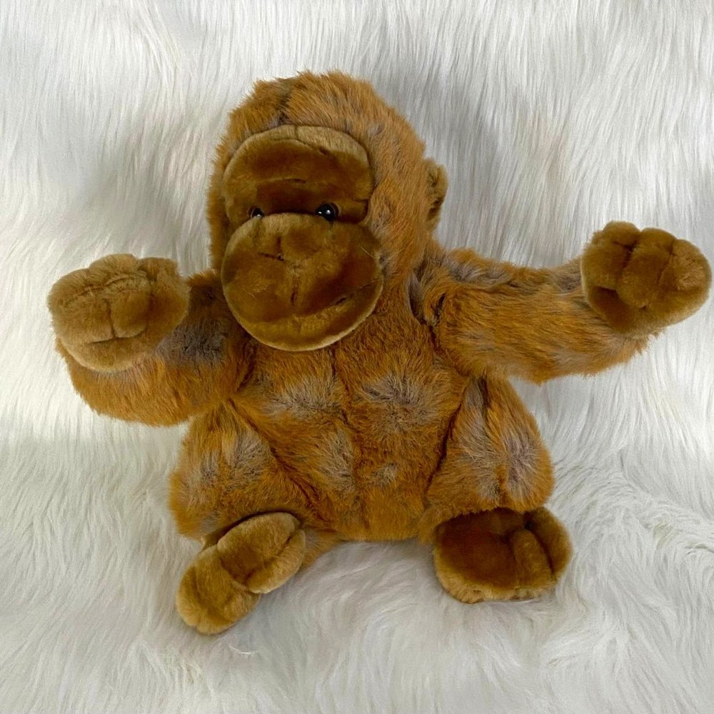 Dan Dee Orangutan Ape 10" Plush Stuffed Animal